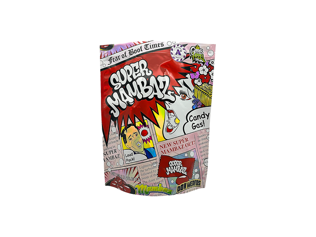 25 Count 15 x 12 LB Size Mylar Bags – Super M