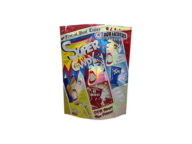 25 Count 15 x 12 LB Size Mylar Bags – Super Candy