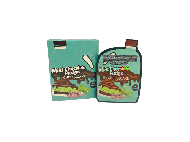 Shop 25 Pack 3.5g Mint Chocolate Fudge Cheesecake Set | Mylar Kings