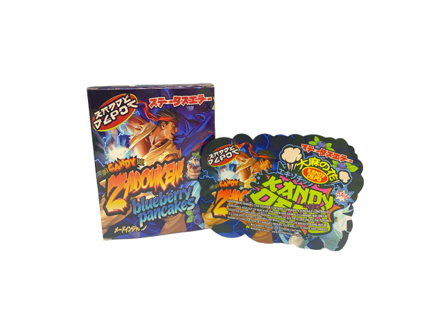 25 Pack 3.5g Zadouken BB Pancakes Packaging Set by Mylar Kings