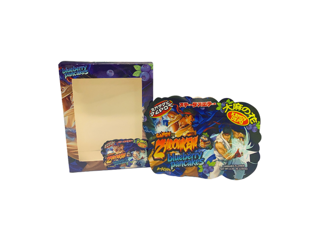 25 Pack 3.5g Zadouken BB Pancakes Packaging Set by Mylar Kings