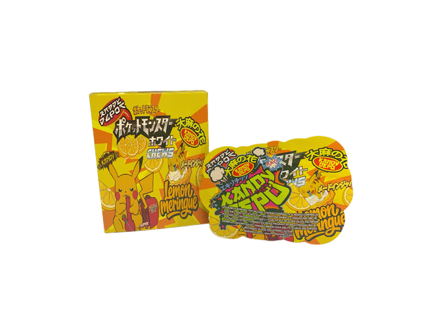 25 Pack 3.5g Lemon Meringue Shaped Bags & Window Boxes - Mylar Kings