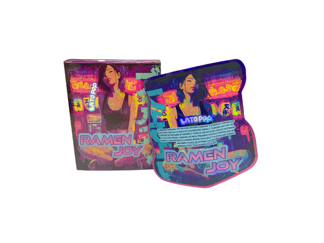 Shop 3.5g Shaped Pouches with Window Display - 25 Pack | Mylar Kings