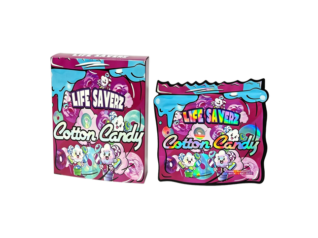 3.5g Shaped Packaging Bags & Display Boxes - 25 Pack by Mylar Kings