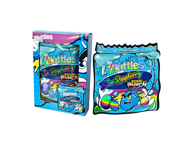3.5g Shaped Foil Bags & Window Packaging - 25 Pack - Mylar Kings