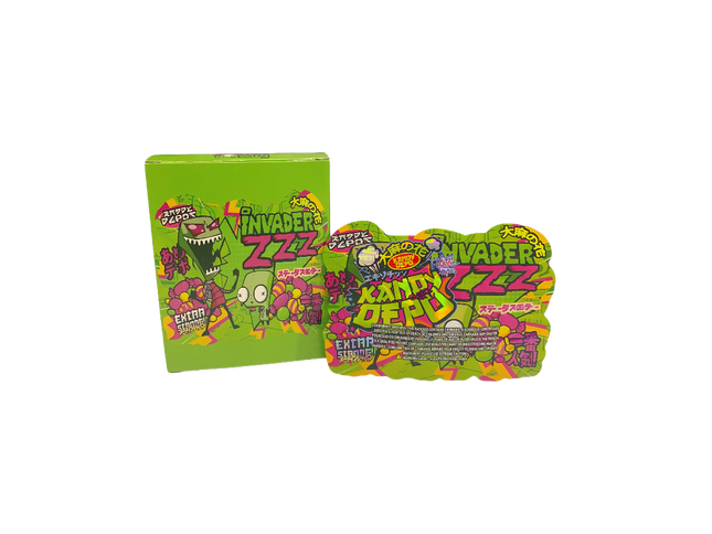 3.5g Shaped Bags with Display Window Packaging - 25 Set | Mylar Kings