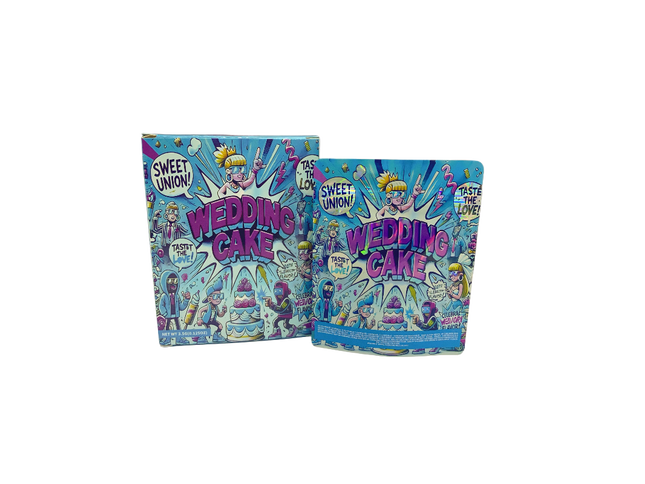 3.5g Shaped Bags & Window Display Boxes - 25 Pack by Mylar Kings
