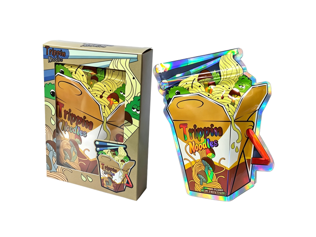 3.5g Shaped Pouches & Window Display Packaging - 25 Pack | Mylar Kings Packaging