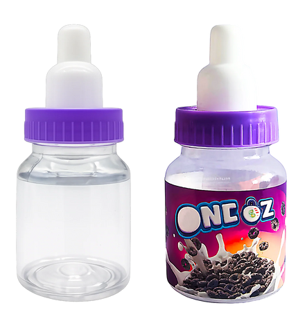 12 Pack 3.5g Bottle-Style Plastic Storage Containers – Oreoz Design