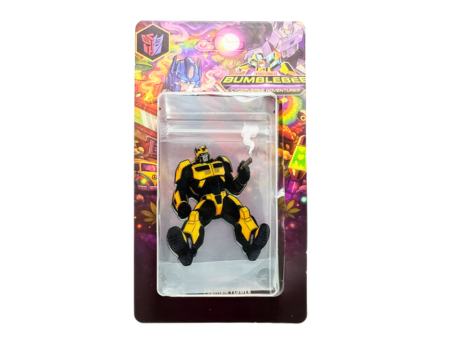 12 Pack 3.5g Blister Carded Storage – Bumblebee-Inspired Design