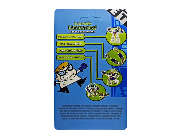 12 Pack 3.5g Blister Pack Carded Storage – Retro Character Design