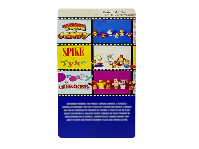 12 Pack 3.5g Blister Pack Carded Storage – Cartoon Design