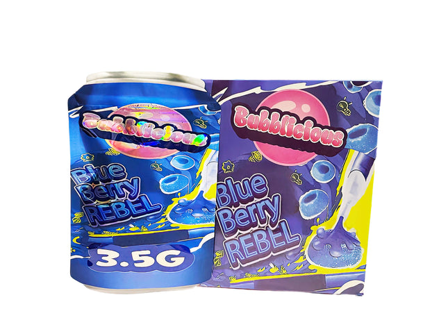 25 Pack 3.5g Shaped Mylar Bags & Boxes – Blueberry Rebel Design