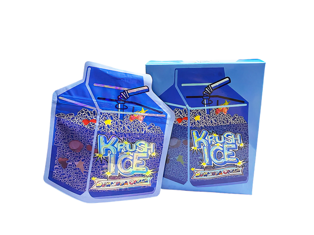 25 Pack 3.5g Shaped Mylar Bags & Boxes – Krush Ice Design