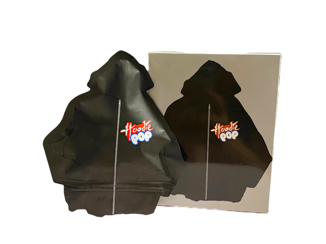 25 Pack 3.5g Shaped Mylar Bags & Boxes – Hoodie Pop Design