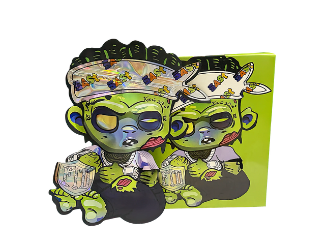 25 Pack 3.5g Shaped Mylar Bags & Boxes – East FTD Rebel Design