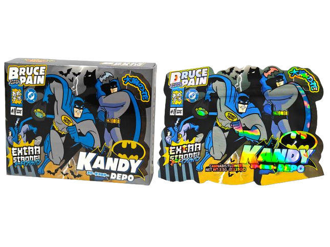 3.5g Shaped Foil Pouches with Matching Boxes - 25 Pack - Mylar Kings