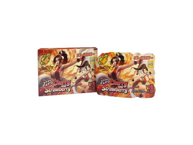 3.5g Shaped Pouch and Box Packaging Bundle - 25 Pack | Mylar Kings