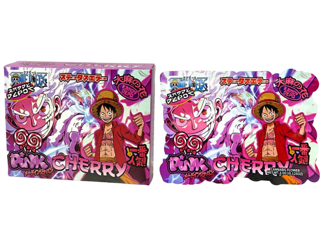 3.5g Shaped Foil Pouches with Display Boxes - 25 Set by Mylar Kings