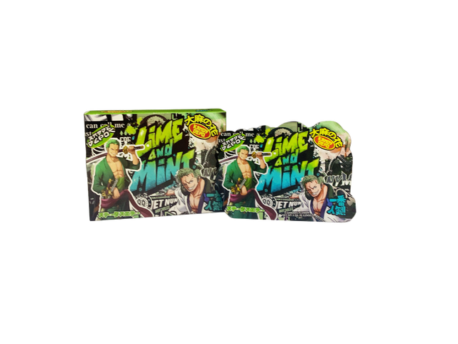 3.5g Shaped Foil Bags with Coordinated Boxes - 25 Pack - Mylar Kings
