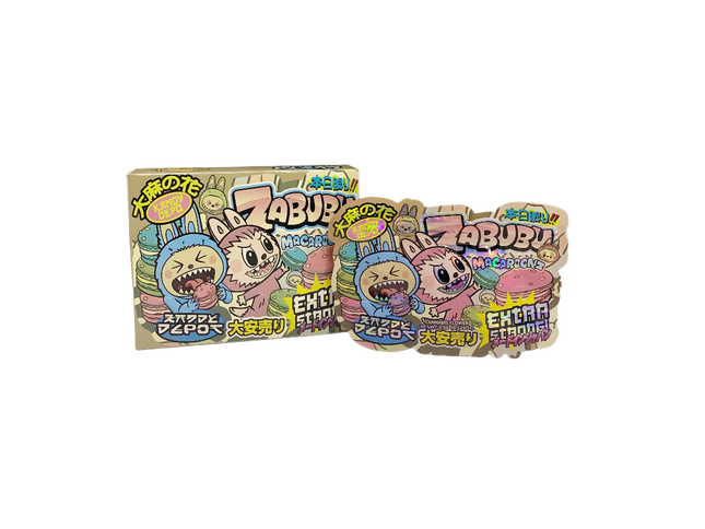 3.5g Shaped Mylar Bag & Display Box Bundle - 25 Pack | Mylar Kings