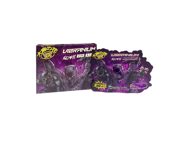 3.5g Shaped Mylar Pouches & Box Set - 25 Pack Packaging Solution | Mylar Kings Packaging