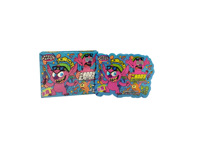 Mylar Kings 3.5g Shaped Foil Pouches & Matching Display Boxes - 25 Set