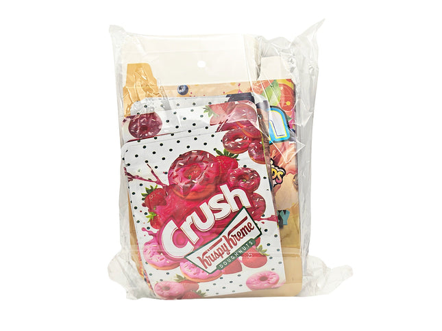 25-Pack 3.5g Shaped Mylar Bags & Boxes - Crush Flavors | Mylar Kings Packaging