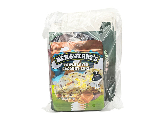 Shop 25-Pack 3.5g Shaped Mylar Bags & Boxes - Ben & Jerry’s Ice Cream | Mylar Kings