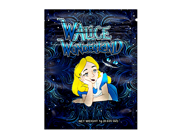100 Pack 1g Mylar Bags – Storybook Graphic