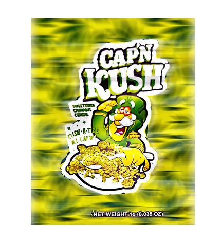 100 Pack 1g Mylar Bags – Colorful Character Graphic