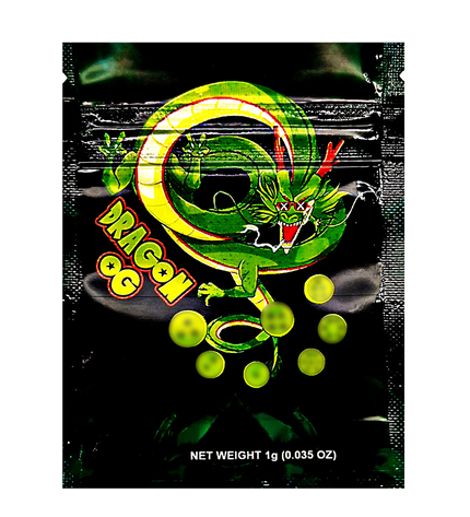 100 Pack 1g Mylar Bags – Dragon Graphic