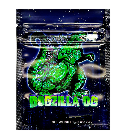 100 Pack 1g Mylar Bags – Monster Graphic