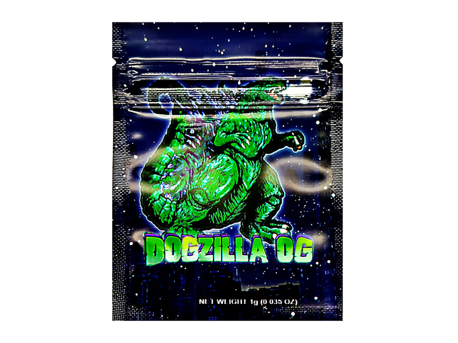 100 Pack 1g Mylar Bags – Monster Graphic