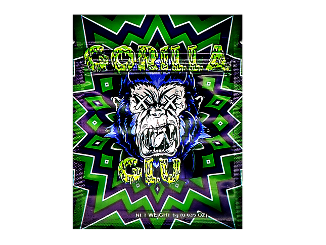100 Pack 1g Mylar Bags – Gorilla Graphic