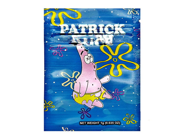 100 Pack 1g Mylar Bags – Cartoon Character Graphic
