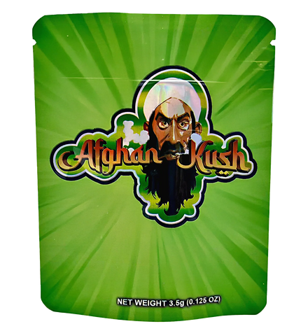 50 Pack 3.5g Mylar Bags – Mountain Graphic