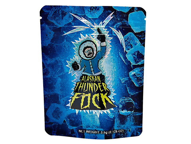 50 Pack 3.5g Mylar Bags – Alaska Graphic
