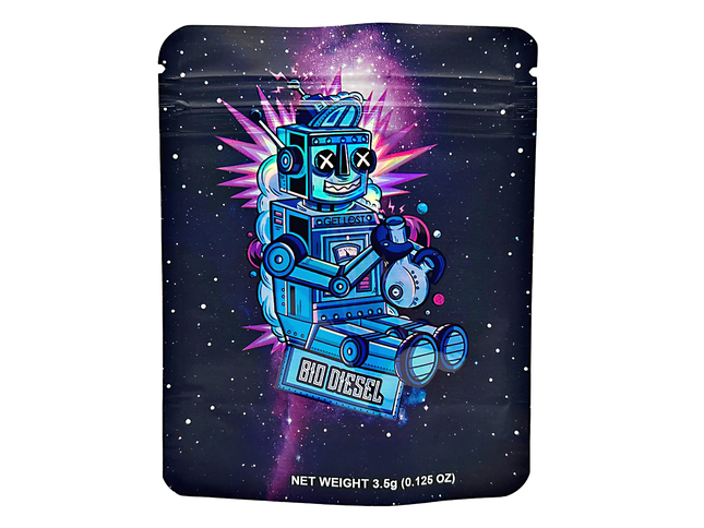 50 Pack 3.5g Mylar Bags – Energy Graphic