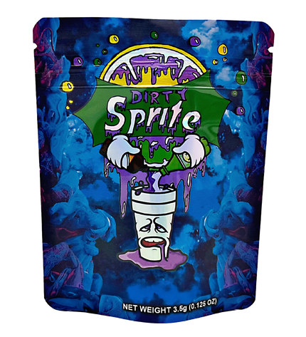 50 Pack 3.5g Mylar Bags – Soda Graphic