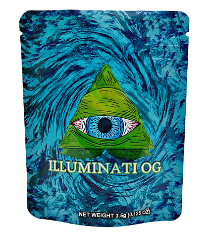 50 Pack 3.5g Mylar Bags – Symbol Graphic