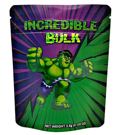 50 Pack 3.5g Mylar Bags – Bulk Graphic