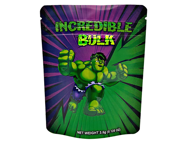 50 Pack 3.5g Mylar Bags – Bulk Graphic
