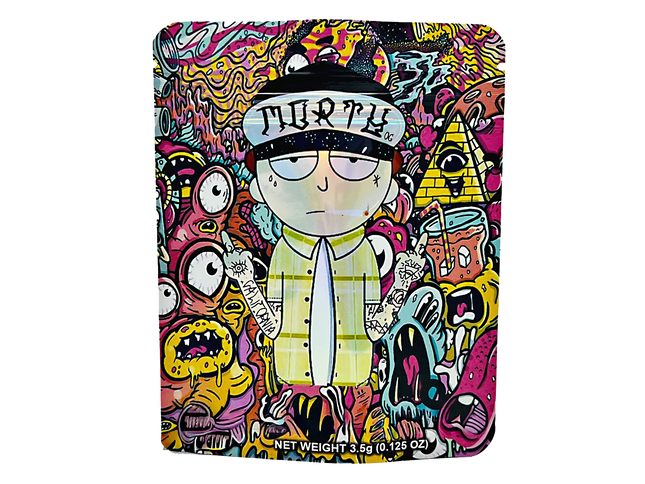 50 Pack 3.5g Mylar Bags – North Park Graphic