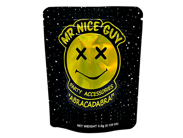 50 Pack 3.5g Mylar Bags – Nice Guy Graphic