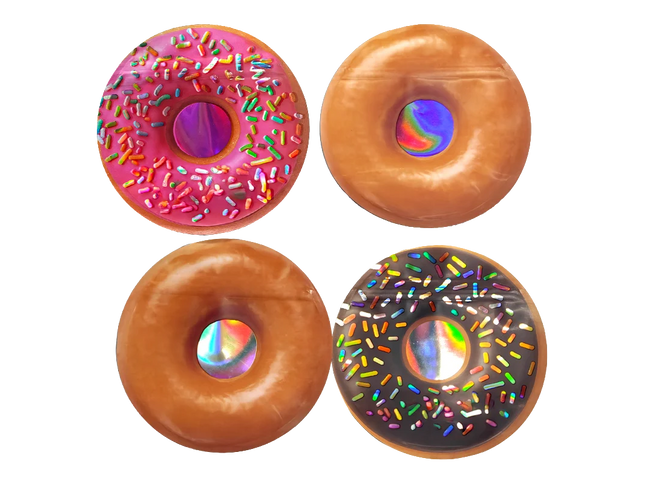 12-Pack Donut-Themed Gift Box Set – Glazed Cream Design