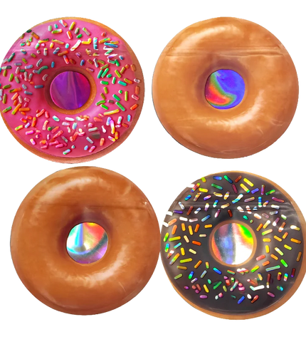 12-Pack Donut-Themed Gift Box Set – Rainbow Sprinkles Design