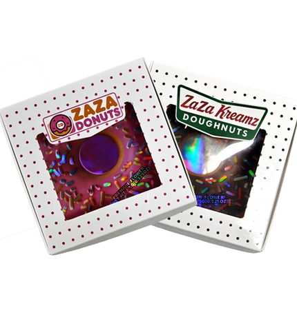 12-Pack Donut-Themed Gift Box Set – Glazed Donut Design
