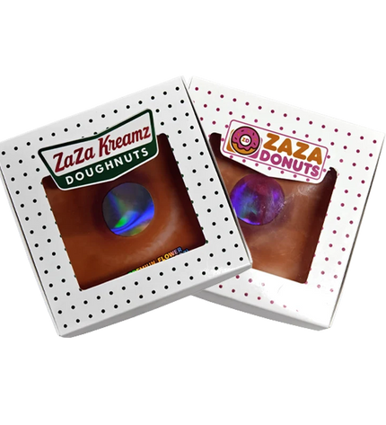 12-Pack Donut-Themed Gift Box Set – Glazed Donut Design