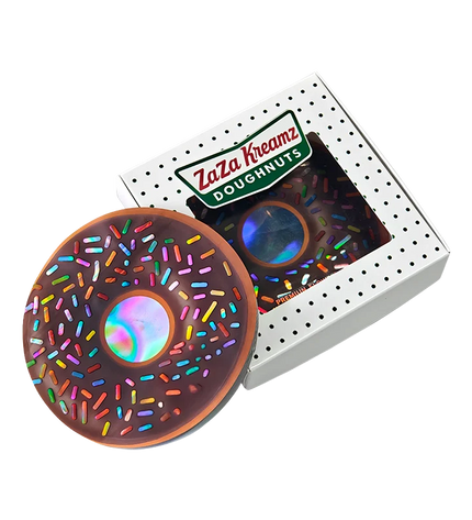12-Pack Donut-Themed Gift Box Set – Chocolate Sprinkles Design